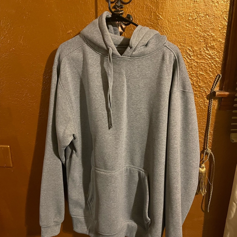 Mens xxl gray hoodie